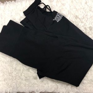 Victoria secret pink cut out pants like new